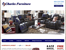 Tablet Screenshot of charlesfurniture.net